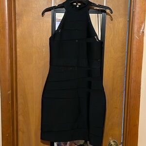 Black bandage dress